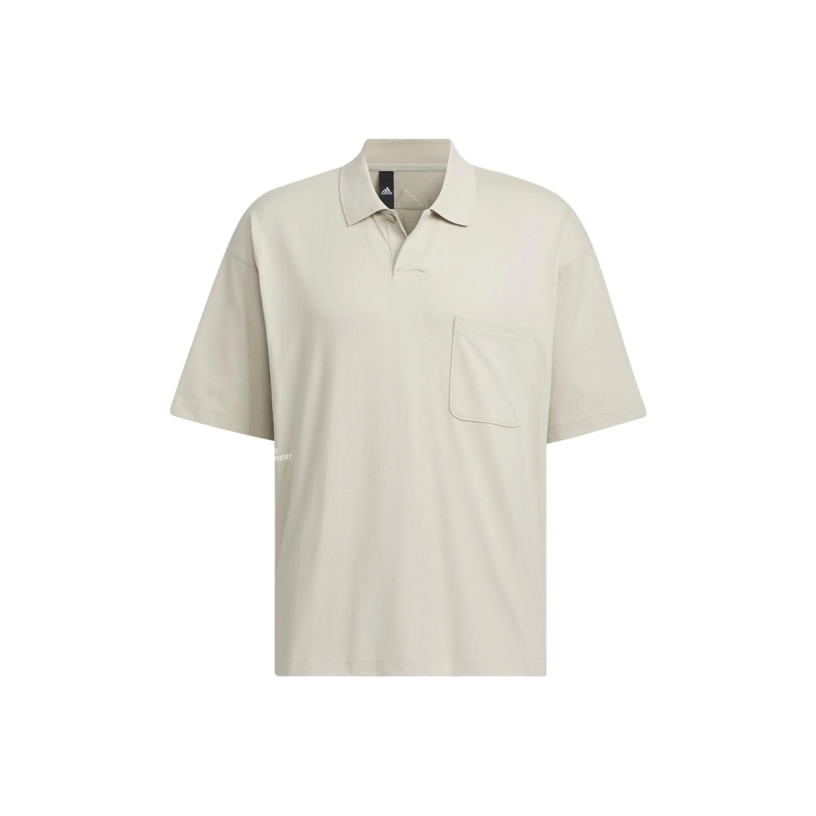 Adidas Relaxed Polo Polo Мужской Светло-Серый