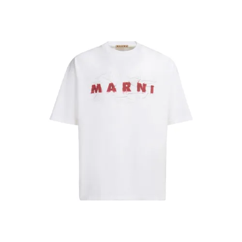 MARNI Белая Мужская Рубашка