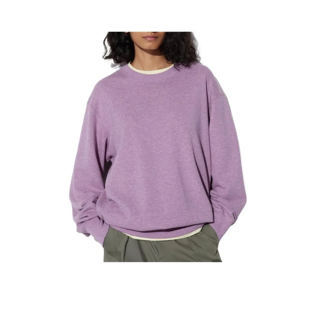 UNIQLO Толстовка Unisex Light Синий Фиолетовый