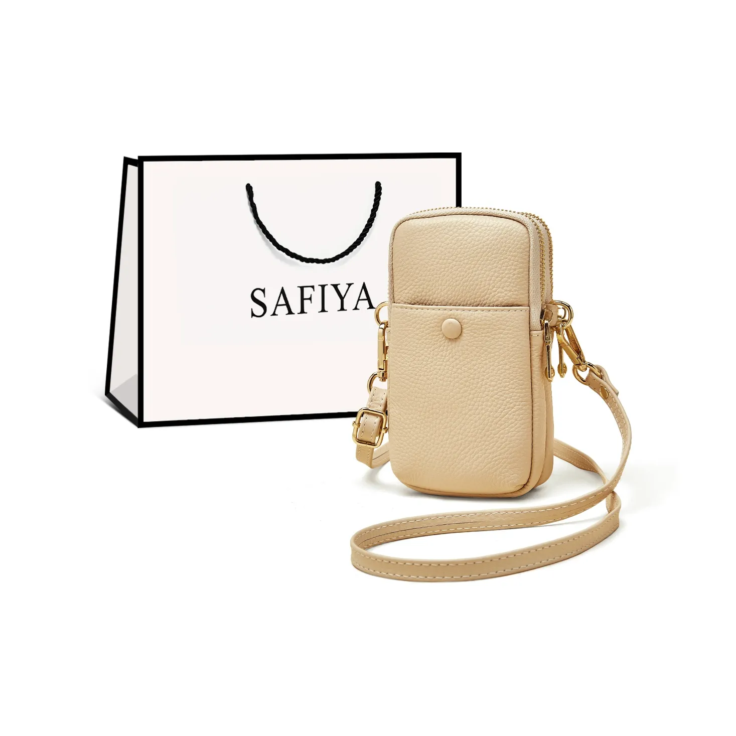 safiya Коровья кожа с синтетической кожей чехол для телефона женский многоцветный