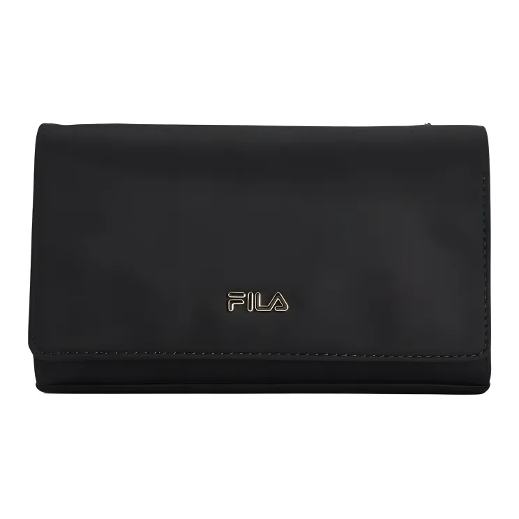 FILA Fabric Shoulder Bag Crossbody Bag Regular Women's Jet Black