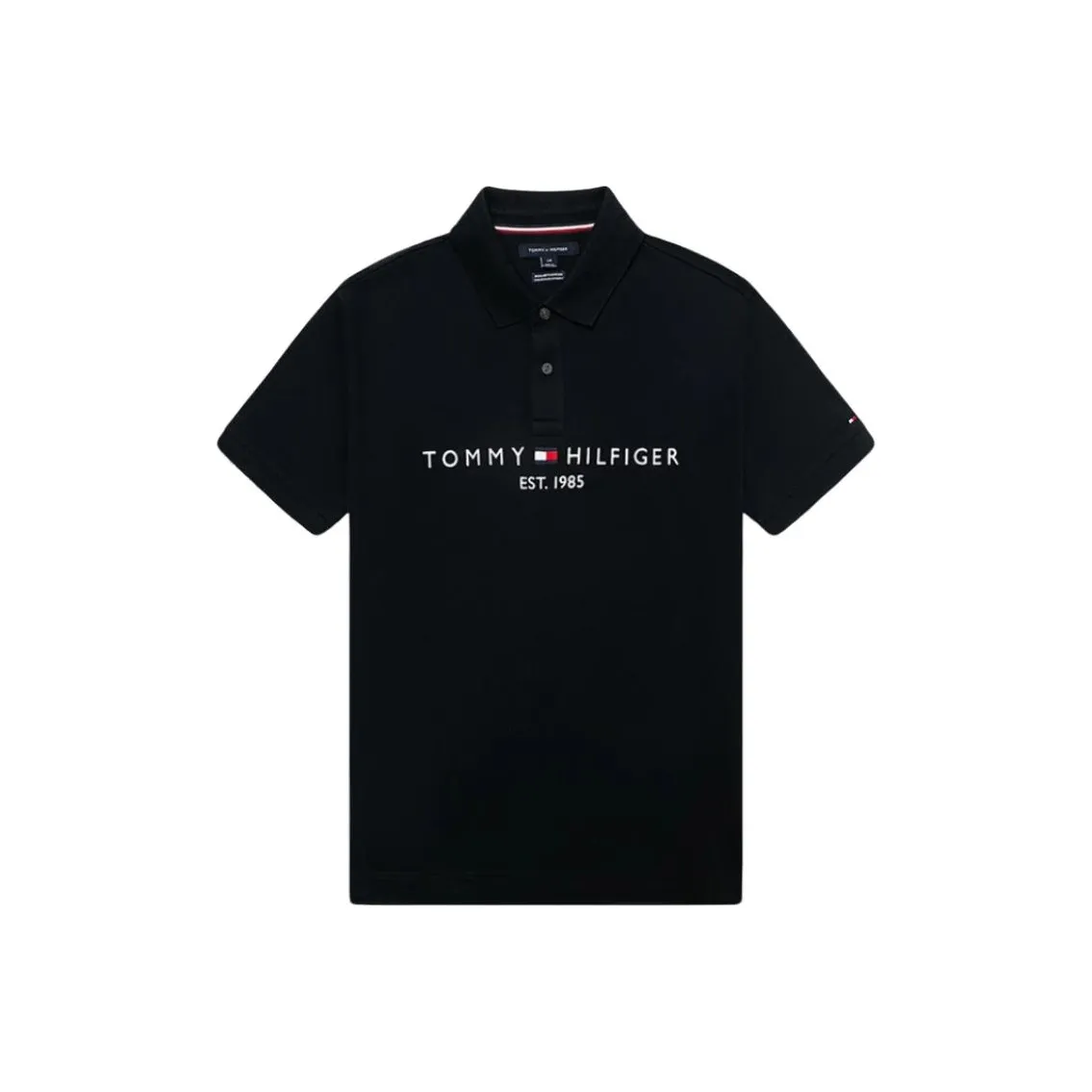 Tommy Hilfiger Polo Shirt Men's Black