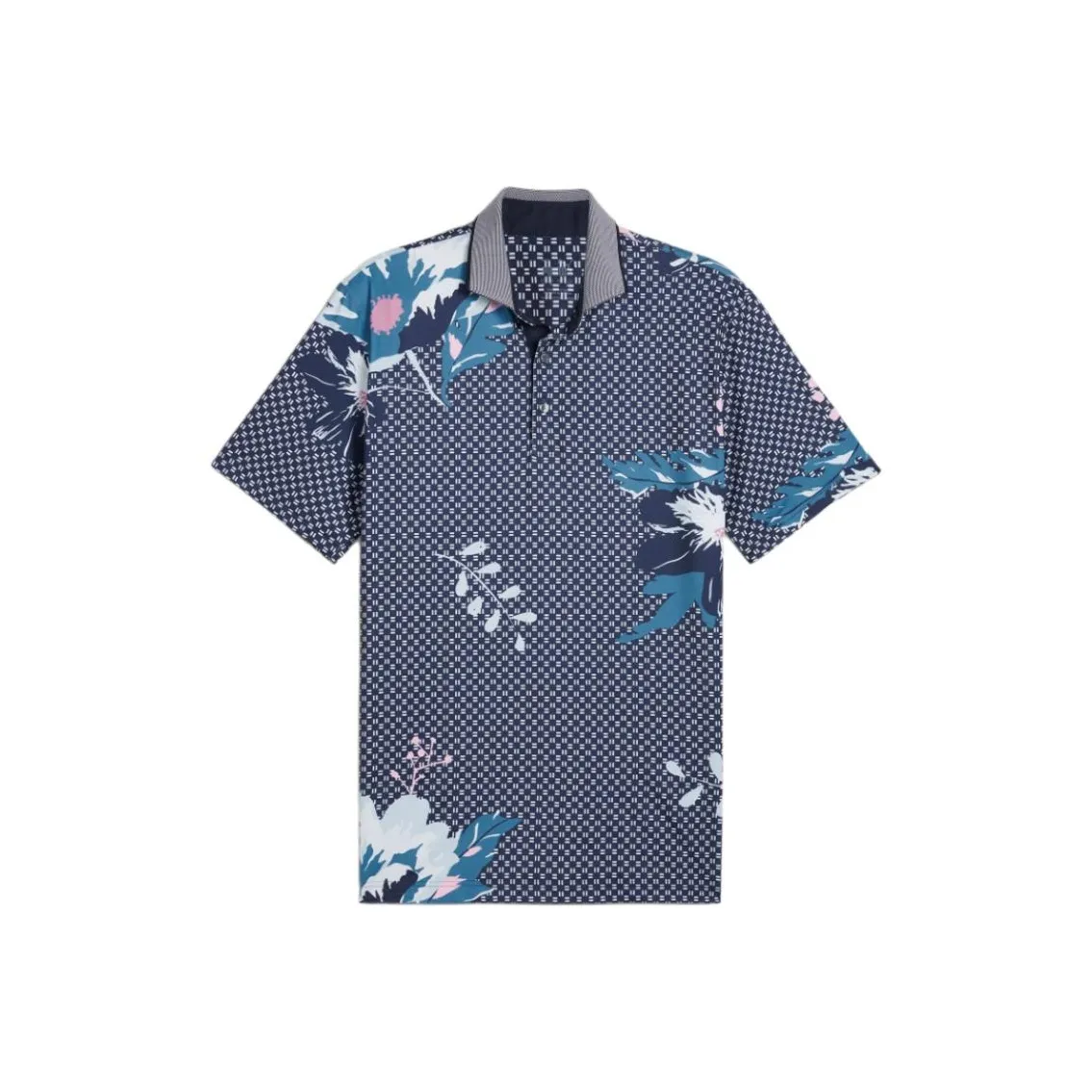 PUMA MATTR Terrance GOLF POLO Мужская рубашка Navy Blue