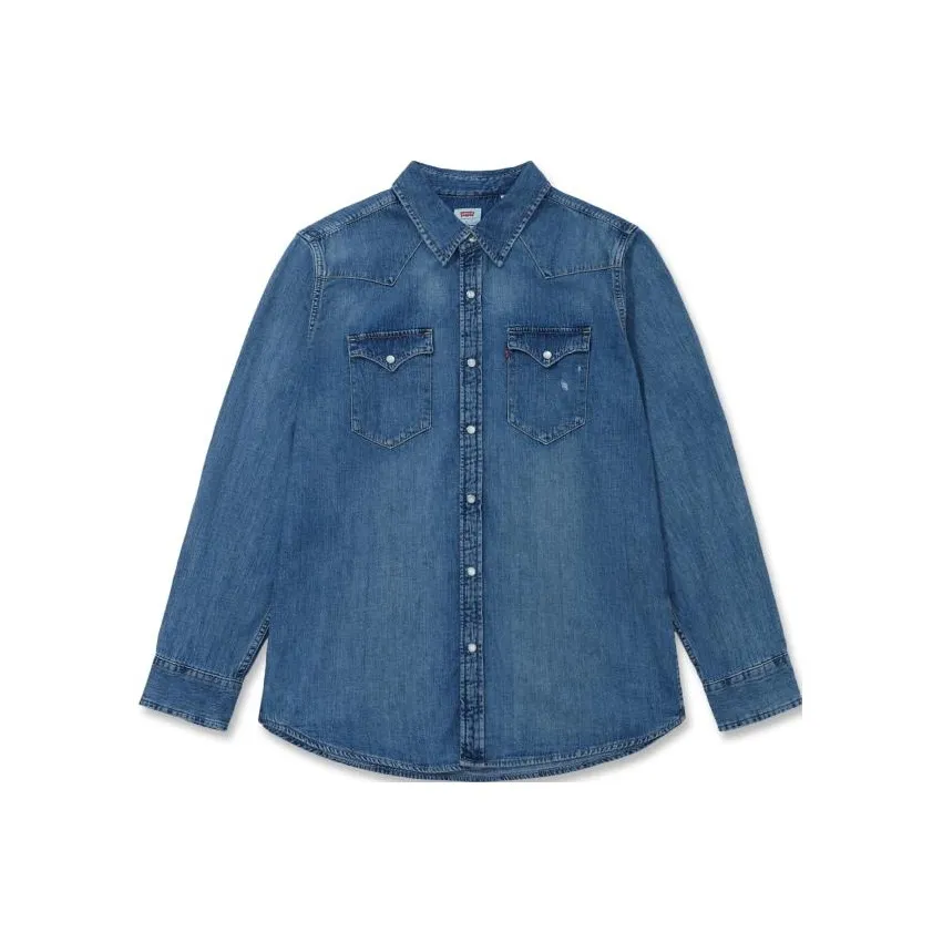 Levis Shirts Men's Blue