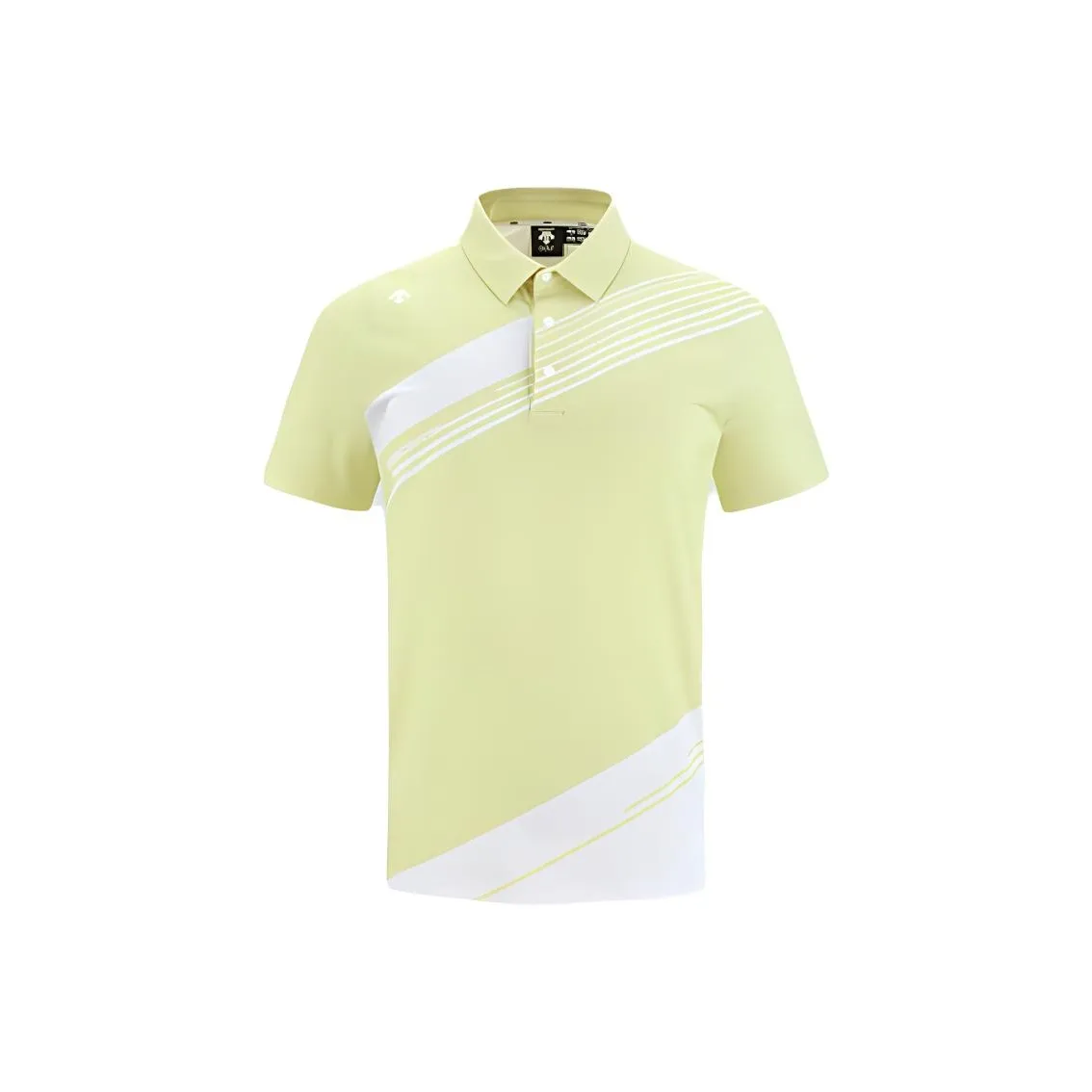 DESCENTE Field Collection Polo Shirt Men's Yellow