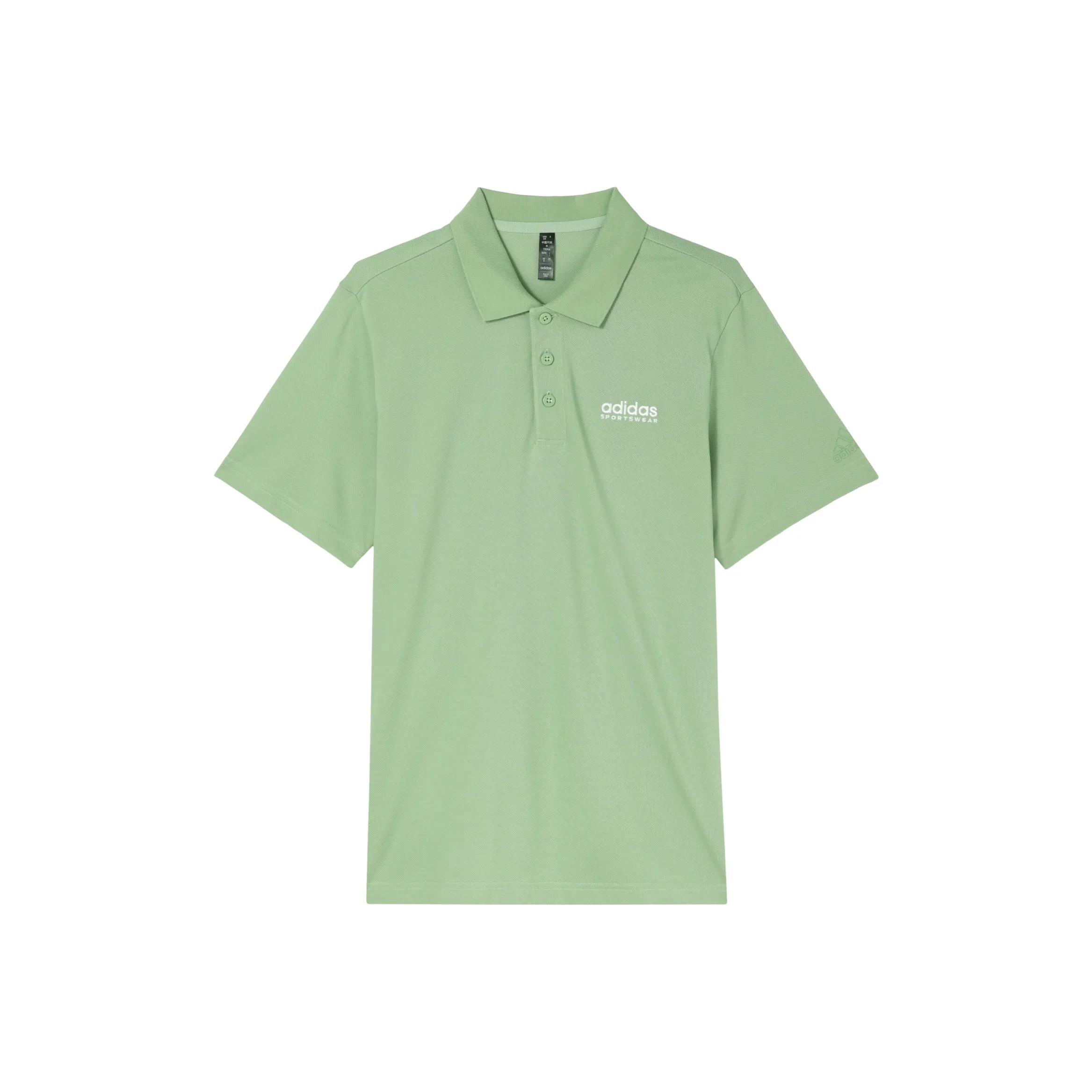 Adidas Поло Мужское Mystic Желтый Зеленый