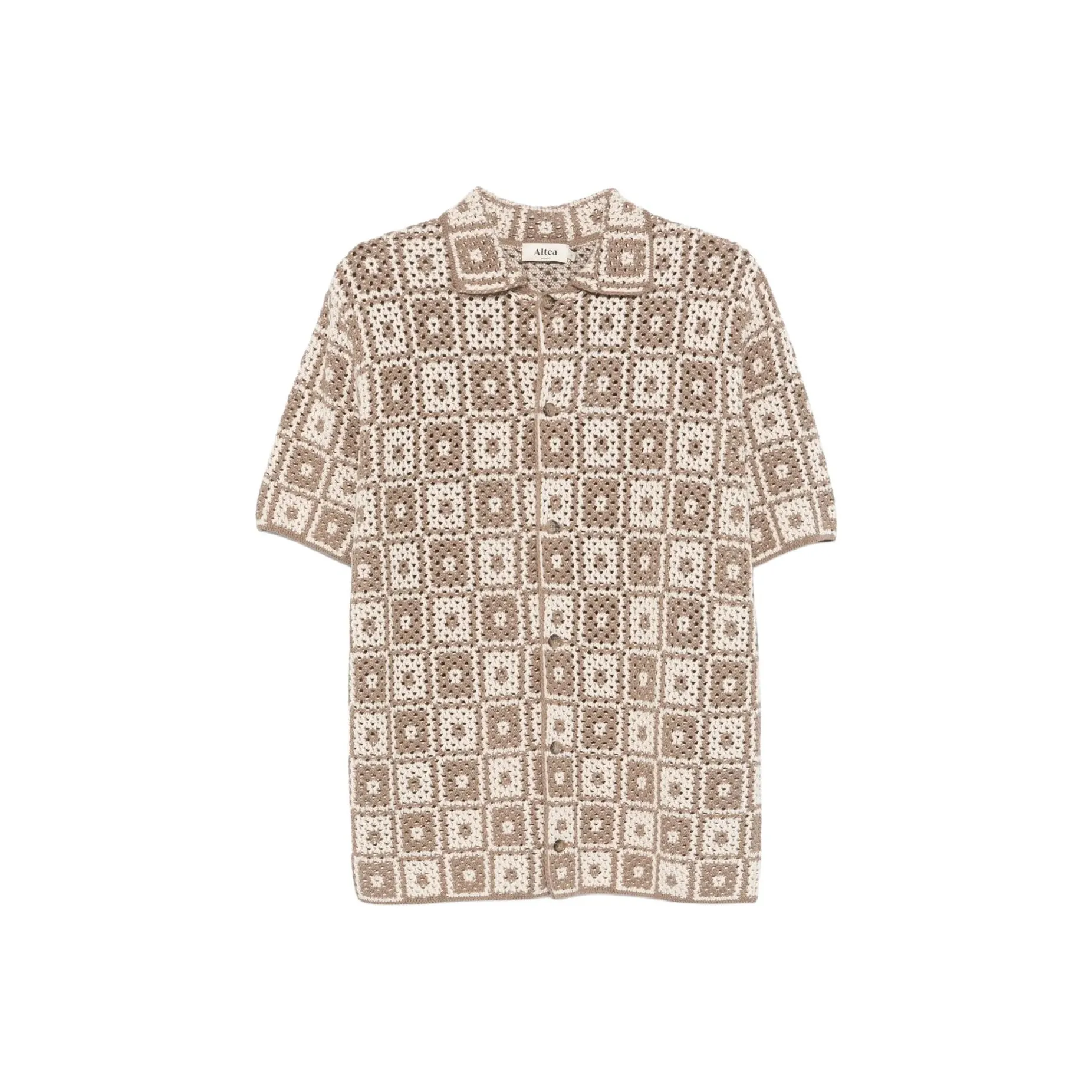 ALTEA Crochet knit Shirt