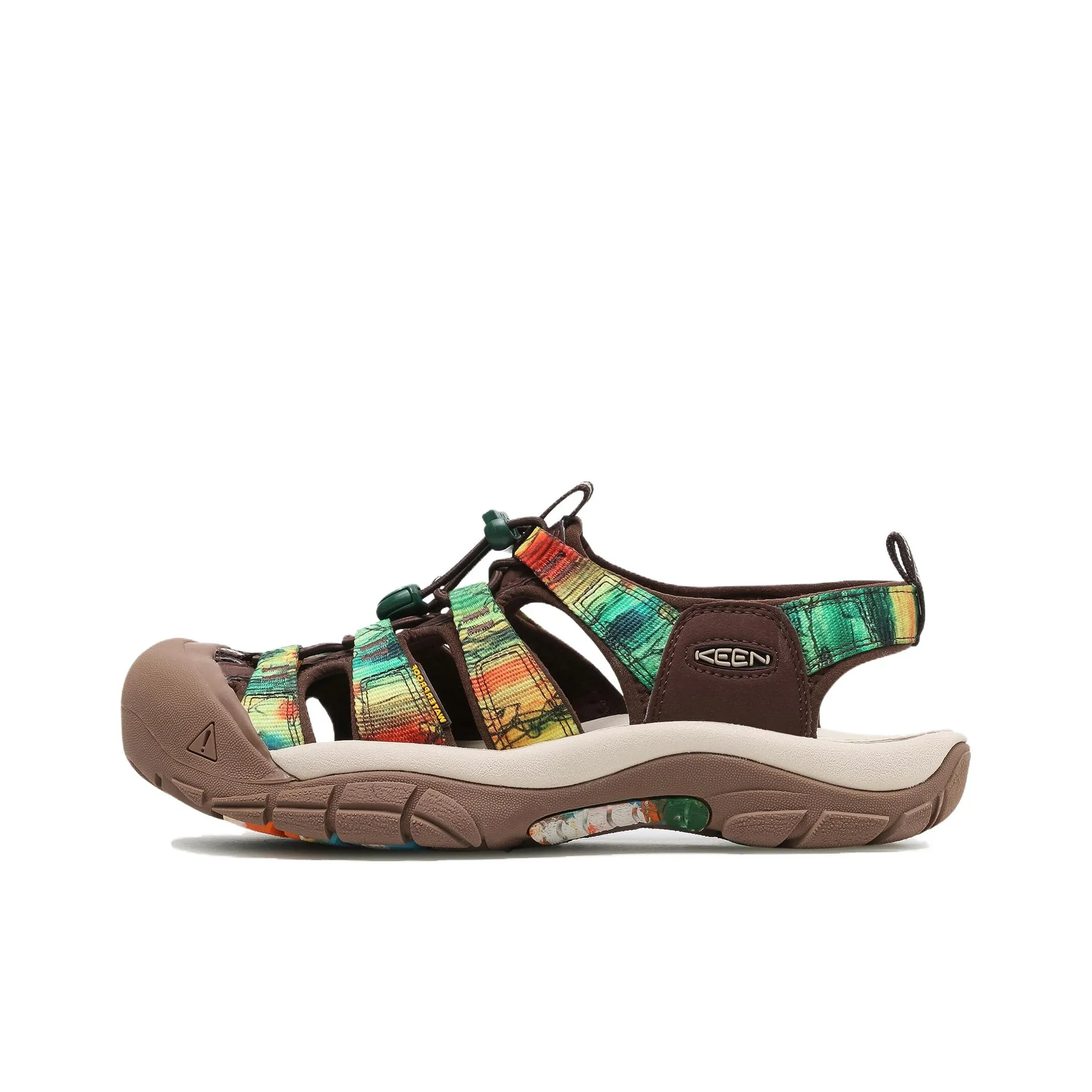 KEEN Newport Retro Slip-resistant и дышащая обувь для треккинга Мужская Коричневая