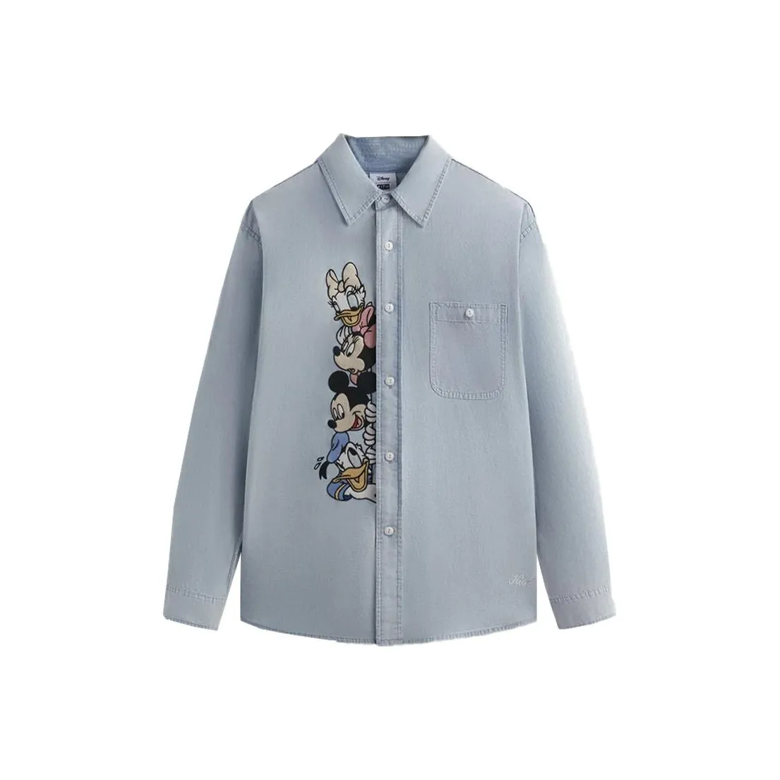 KITH X Disney Mickey & Friends Chambray Apollo Shirt