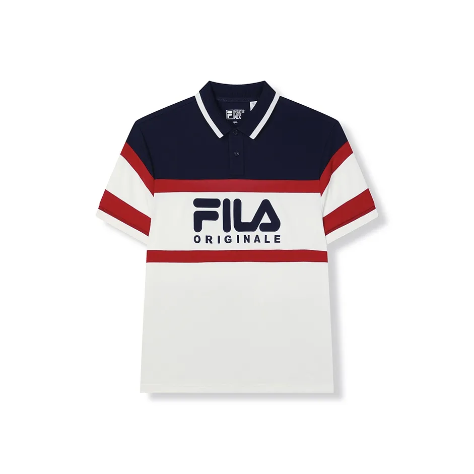 FILA ORIGINALE Поло Мужское Облачный Белый