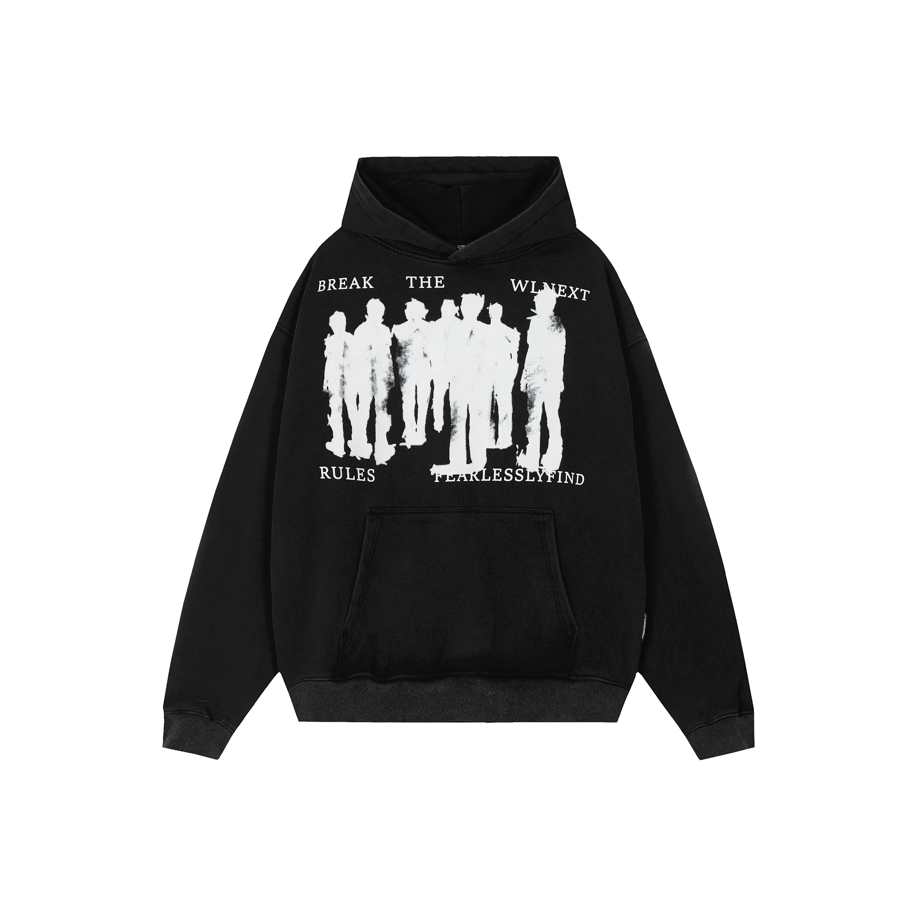 WLNEXT Роскошная уличная мода Премиум Западный Куртка Модный бренд Толстовка Унисекс