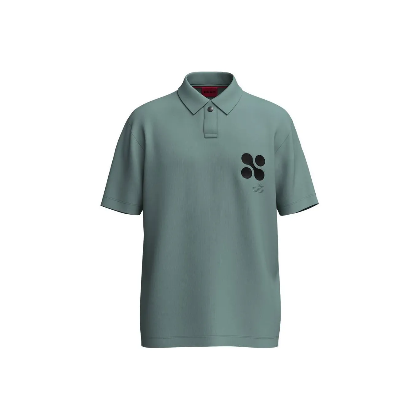 Hugo Boss SS24 Поло Унисекс Зеленый