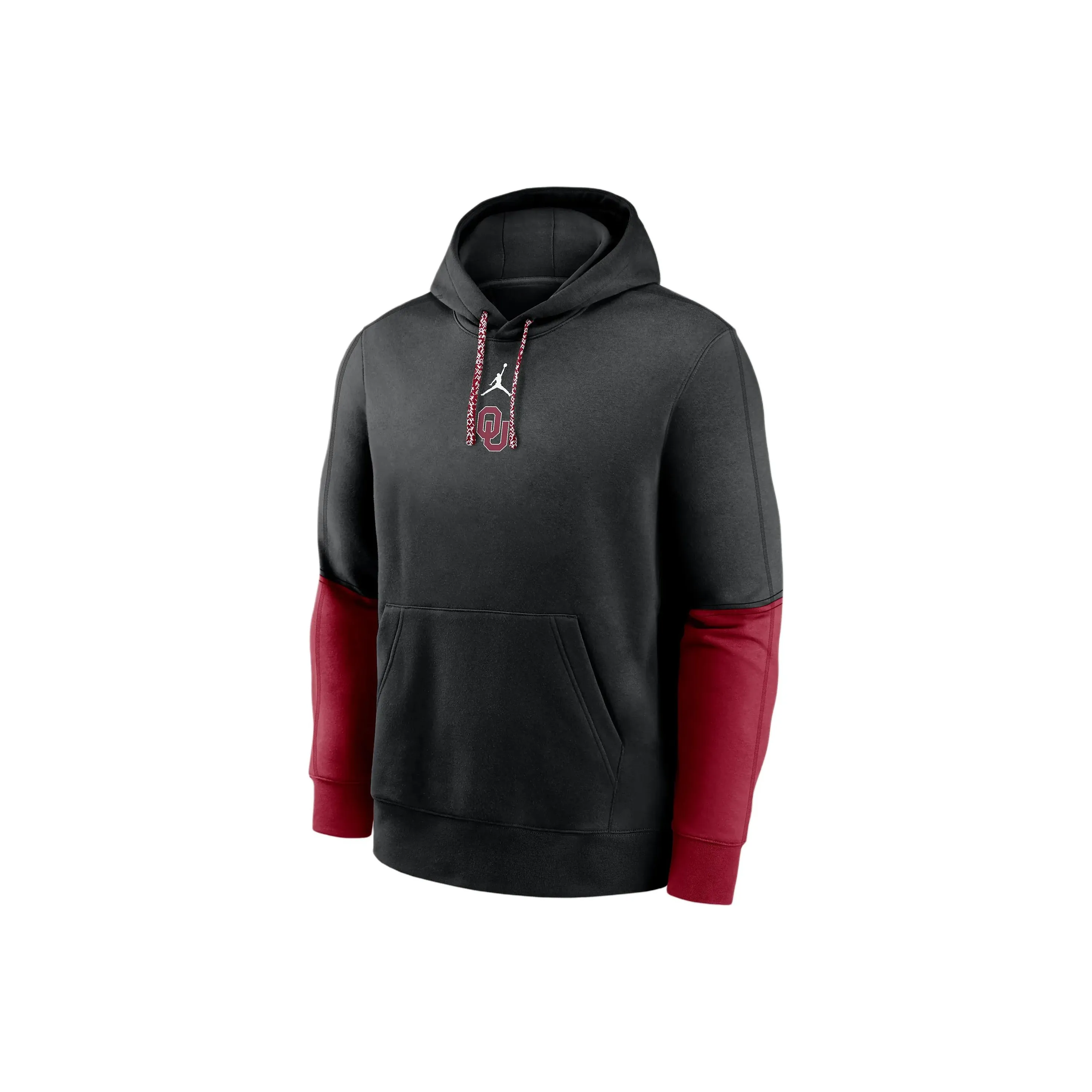 Jordan Oklahoma Sooners Sideline Team Issue Club Men's Nike College Pullover Hoodie
