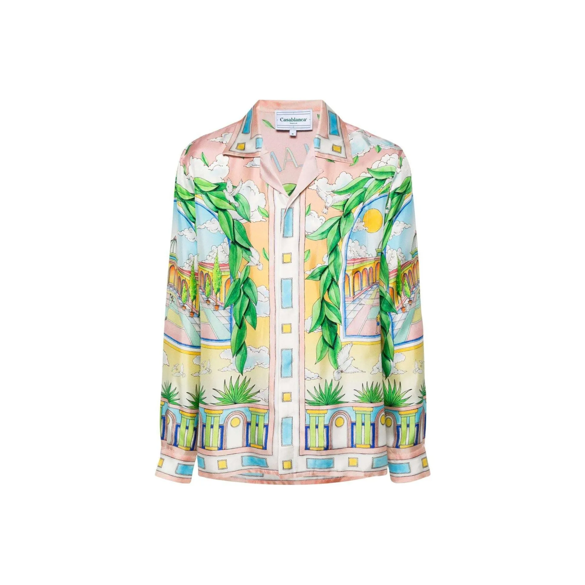 CASABLANCA Paysage Ideal Silk Shirt