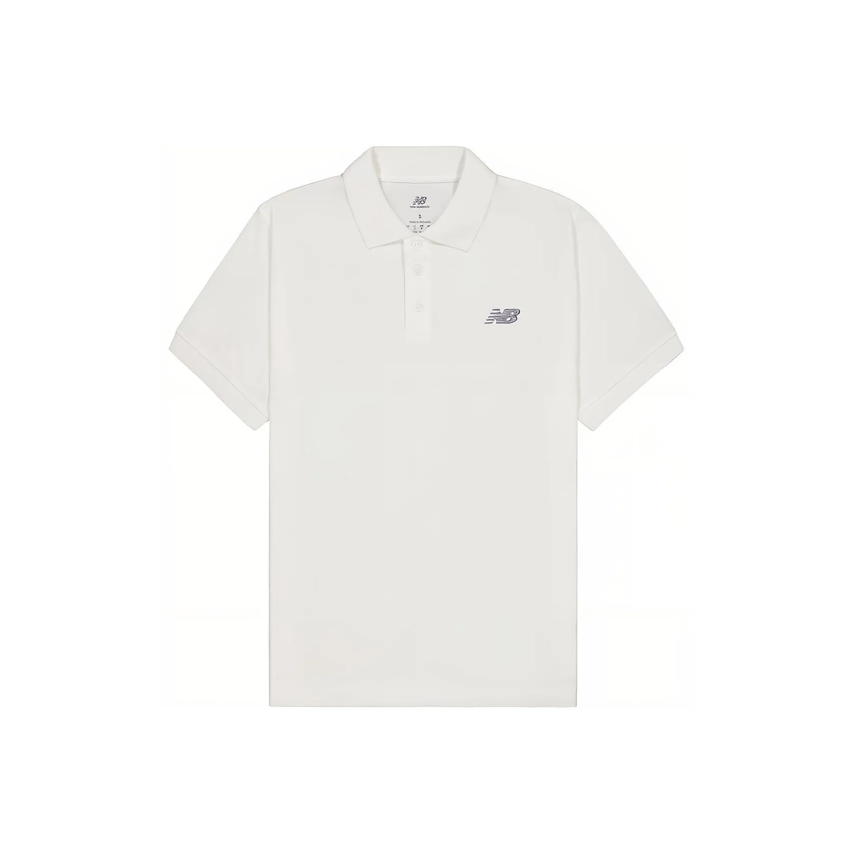 New Balance совместное брендирование Поло Мужское Белое