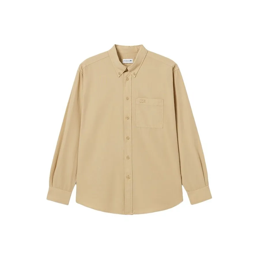 LACOSTE Shirts Men's Beige