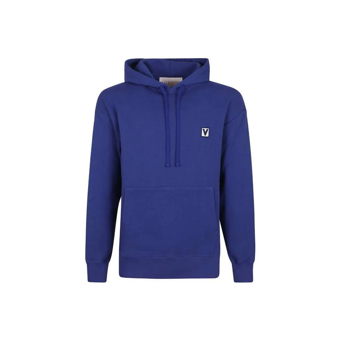Valentino Logo Embroidered Drawstring Hoodie