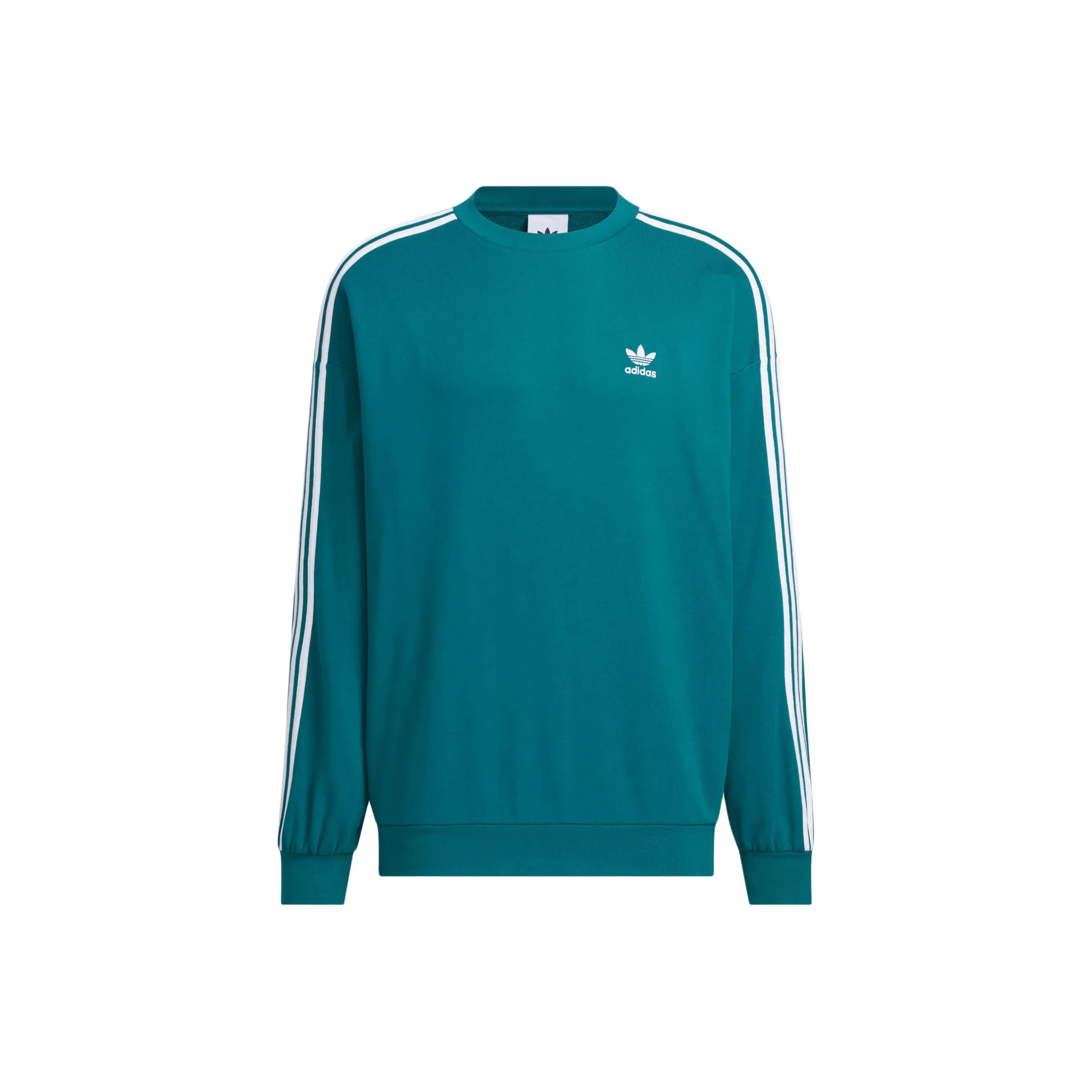 Adidas Originals Adicolor FW24 OVERSIZE CREW SWEATSHIRT Мужской Ruins Raven Blue