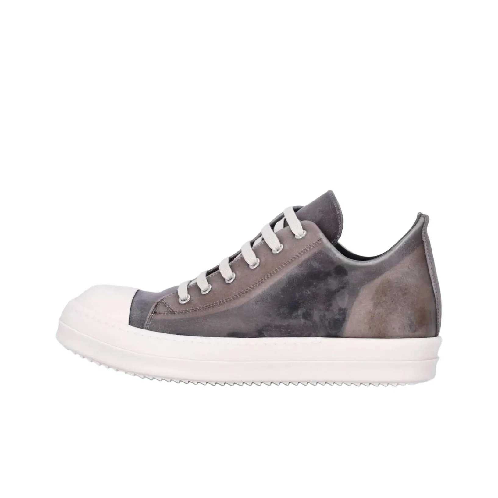 RICK OWENS/RO Low Top Skateboard Shoes Men's Gray