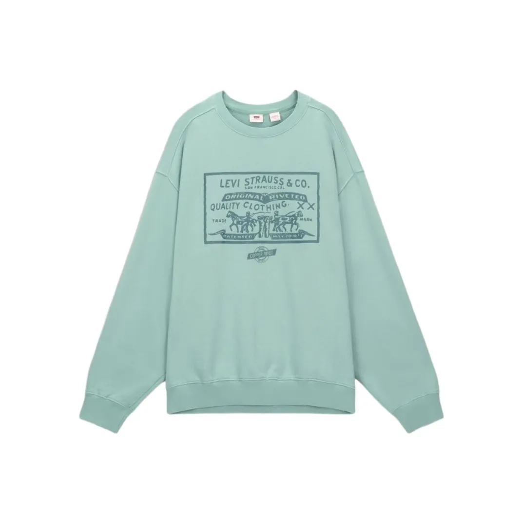 Levi's Толстовка Мужская Светло-Зеленая