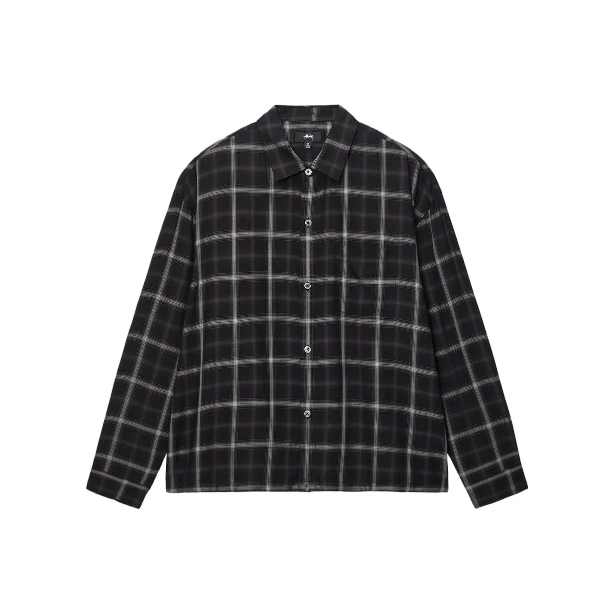 Stussy Shadow Plaid Rayon Shirt