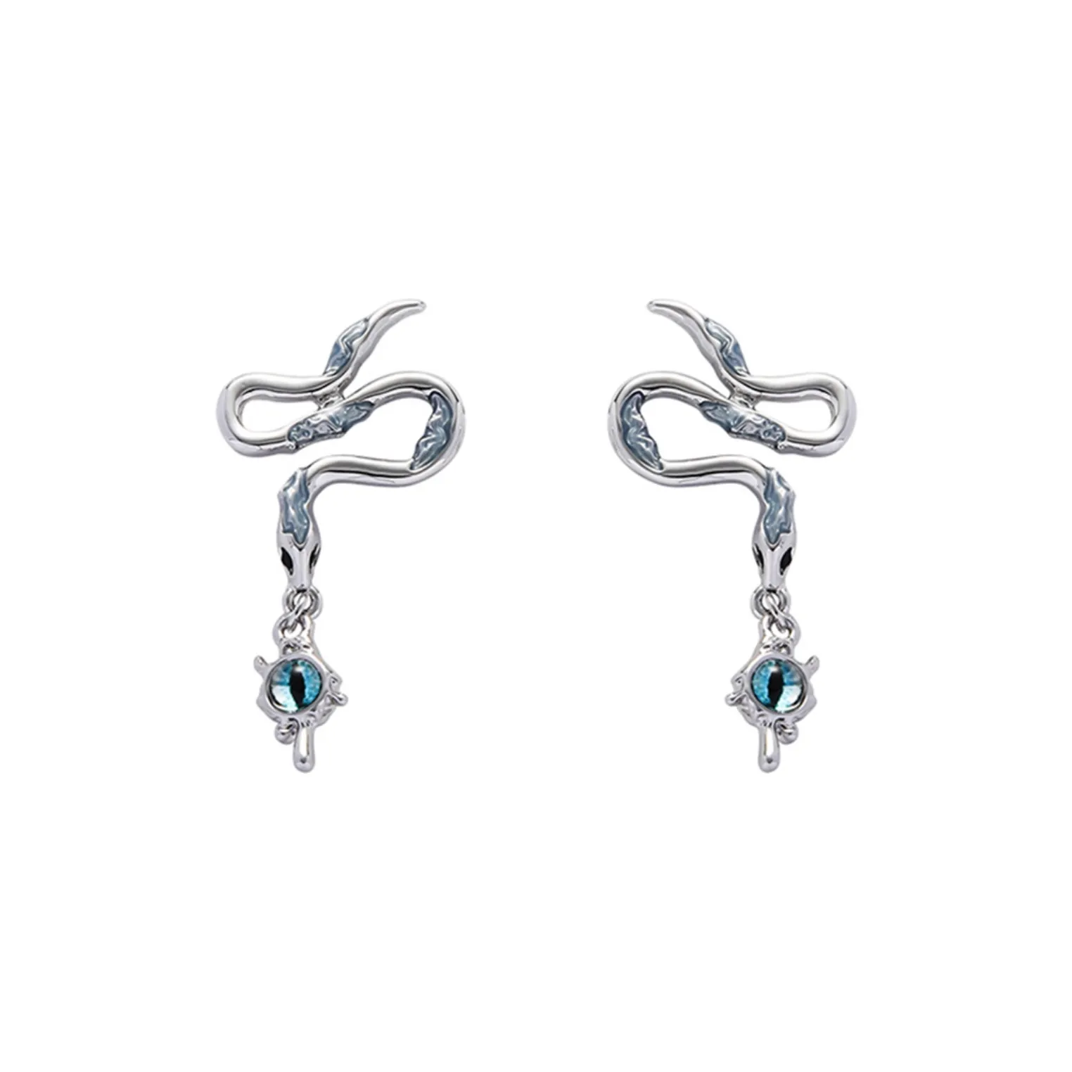KING OF BLING Alloy, Zircon, Oil Drip Earrings Women's