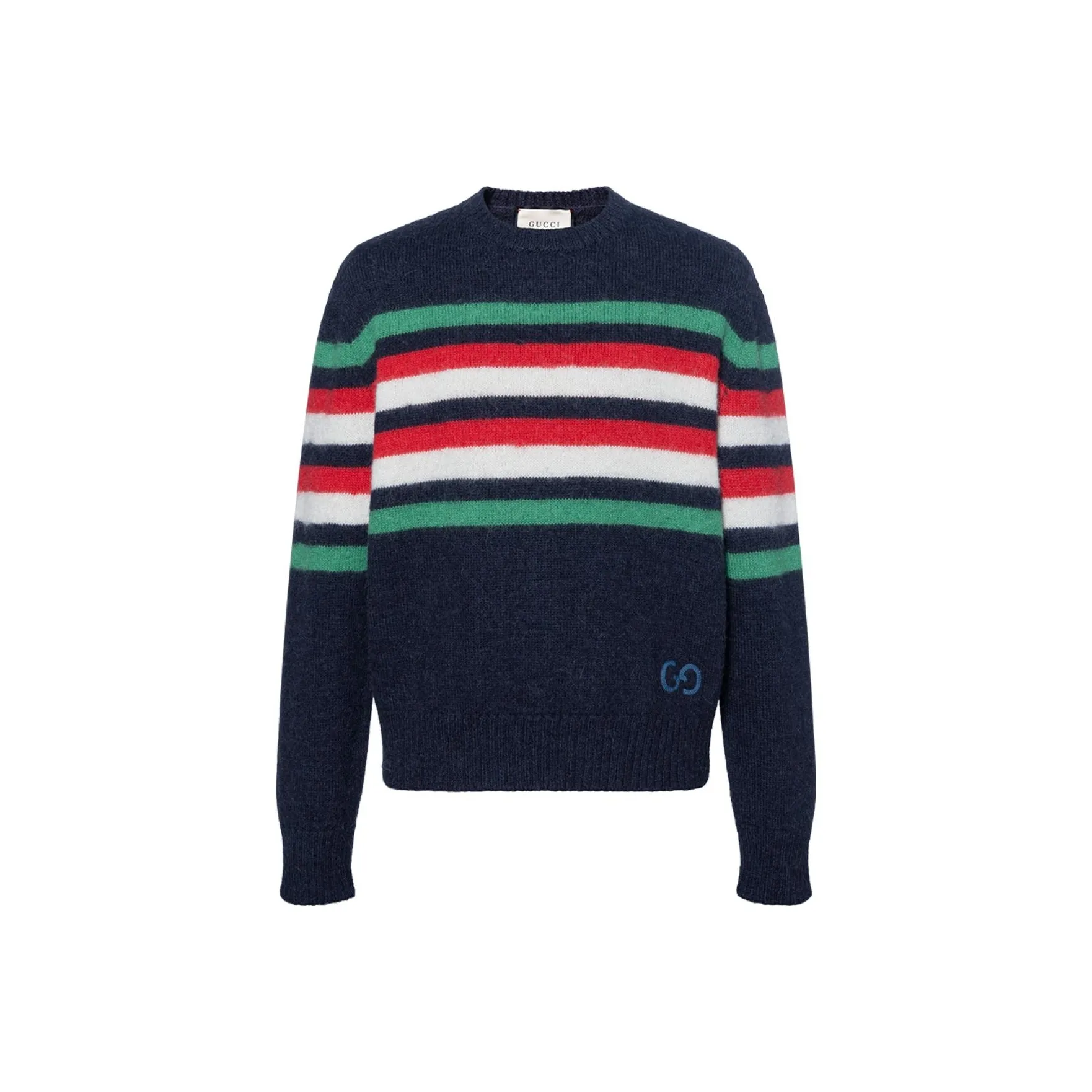 GUCCI GG detail Striped Jumper