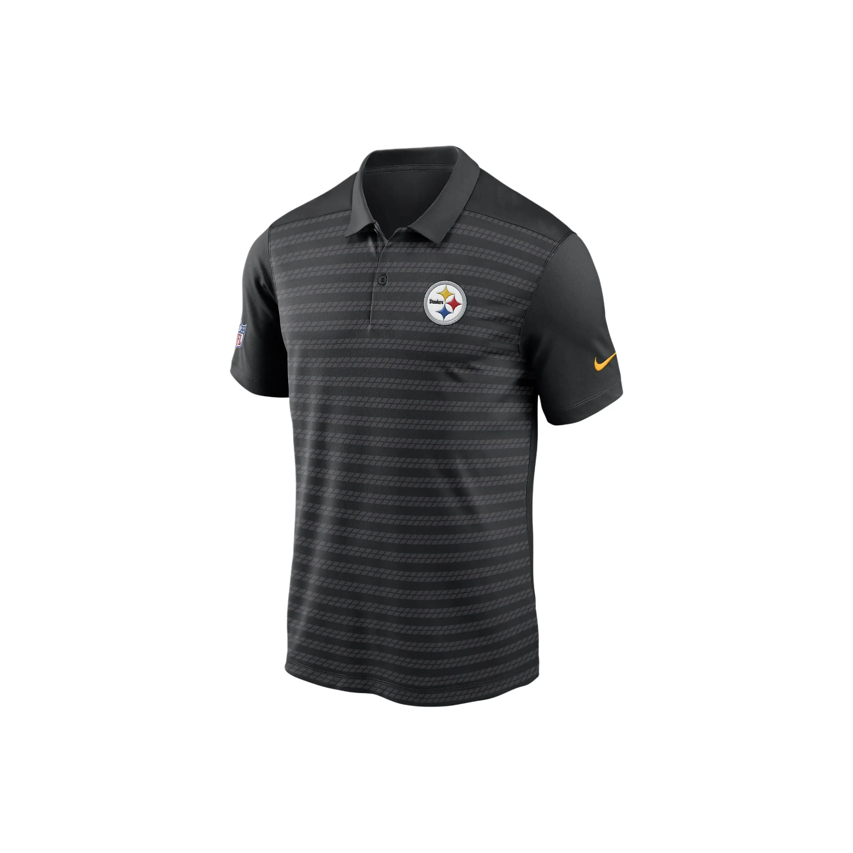 Nike Pittsburgh Steelers Sideline Victory Men's Nike Dri FIT Nfl Polo