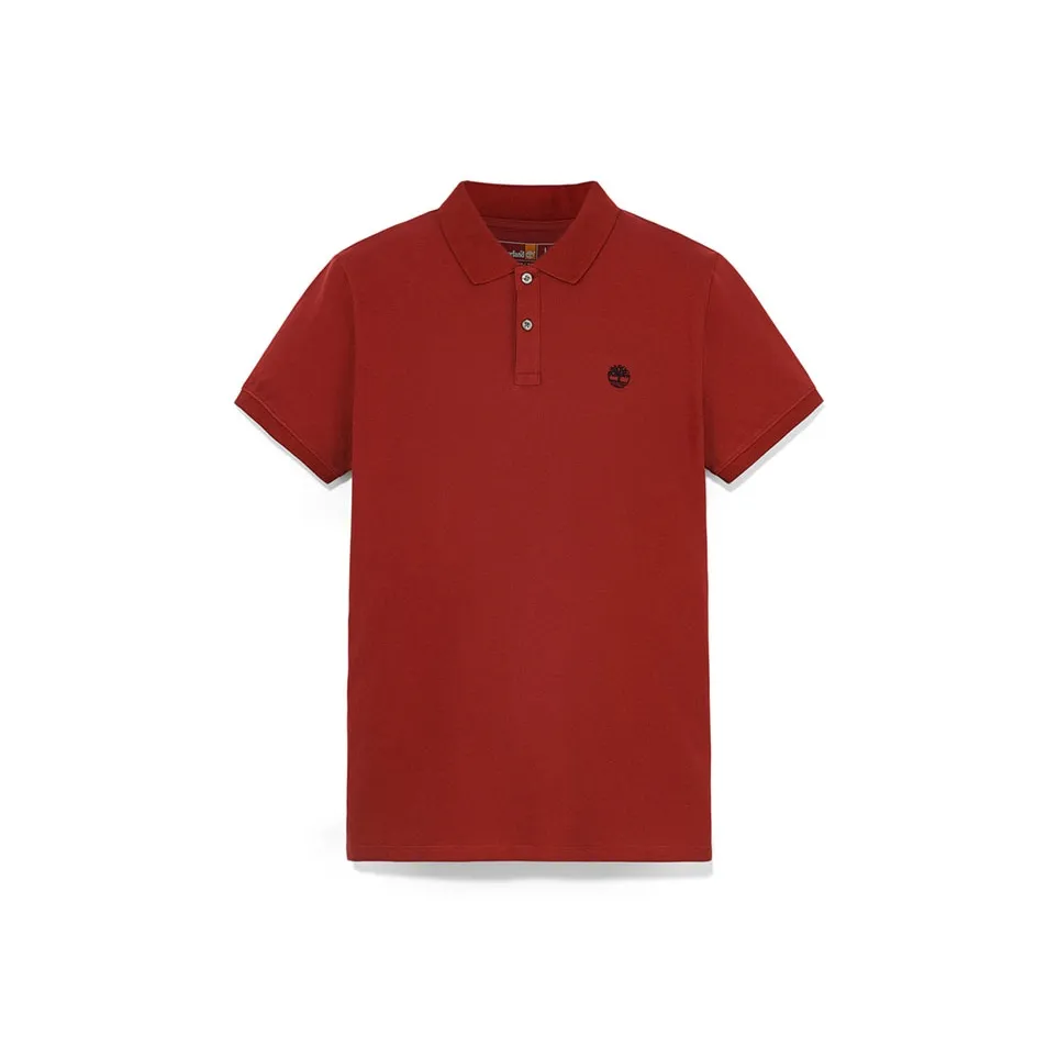 Timberland Поло Мужское Red