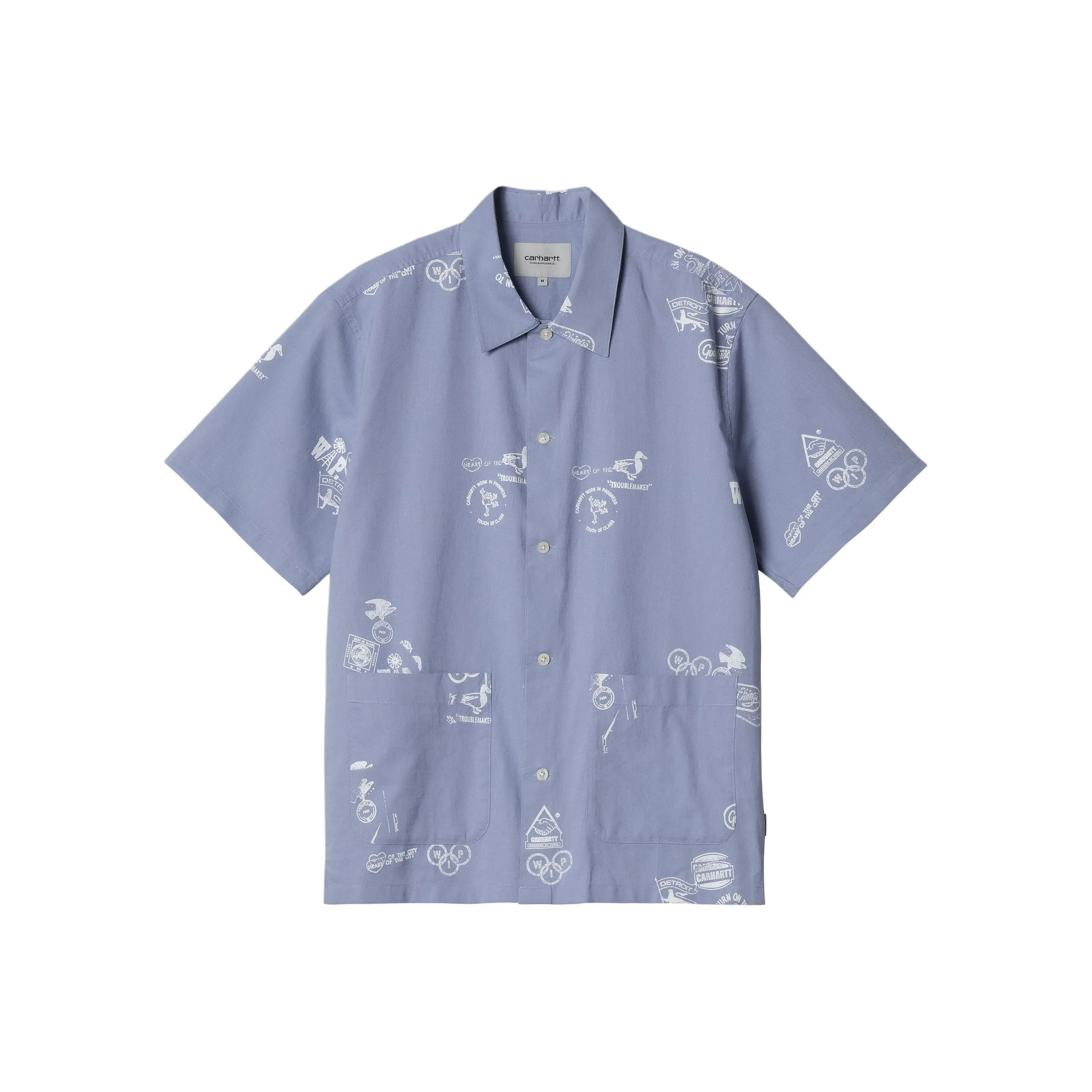 Carhartt WIP Stamp Shirt Men's Blue