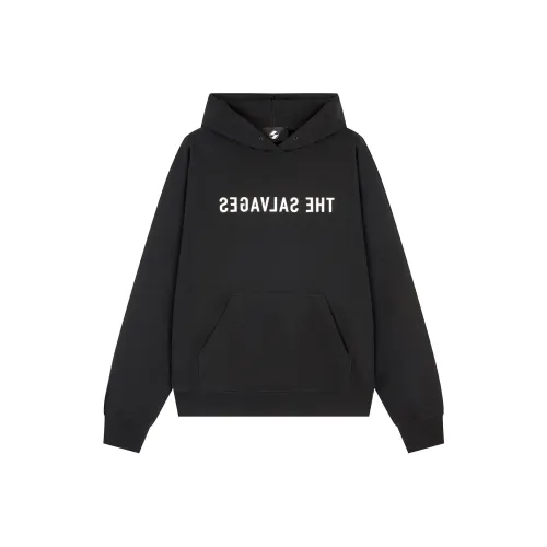 THE SALVAGES FASHION CLUB Черный Унисекс Свитшоты