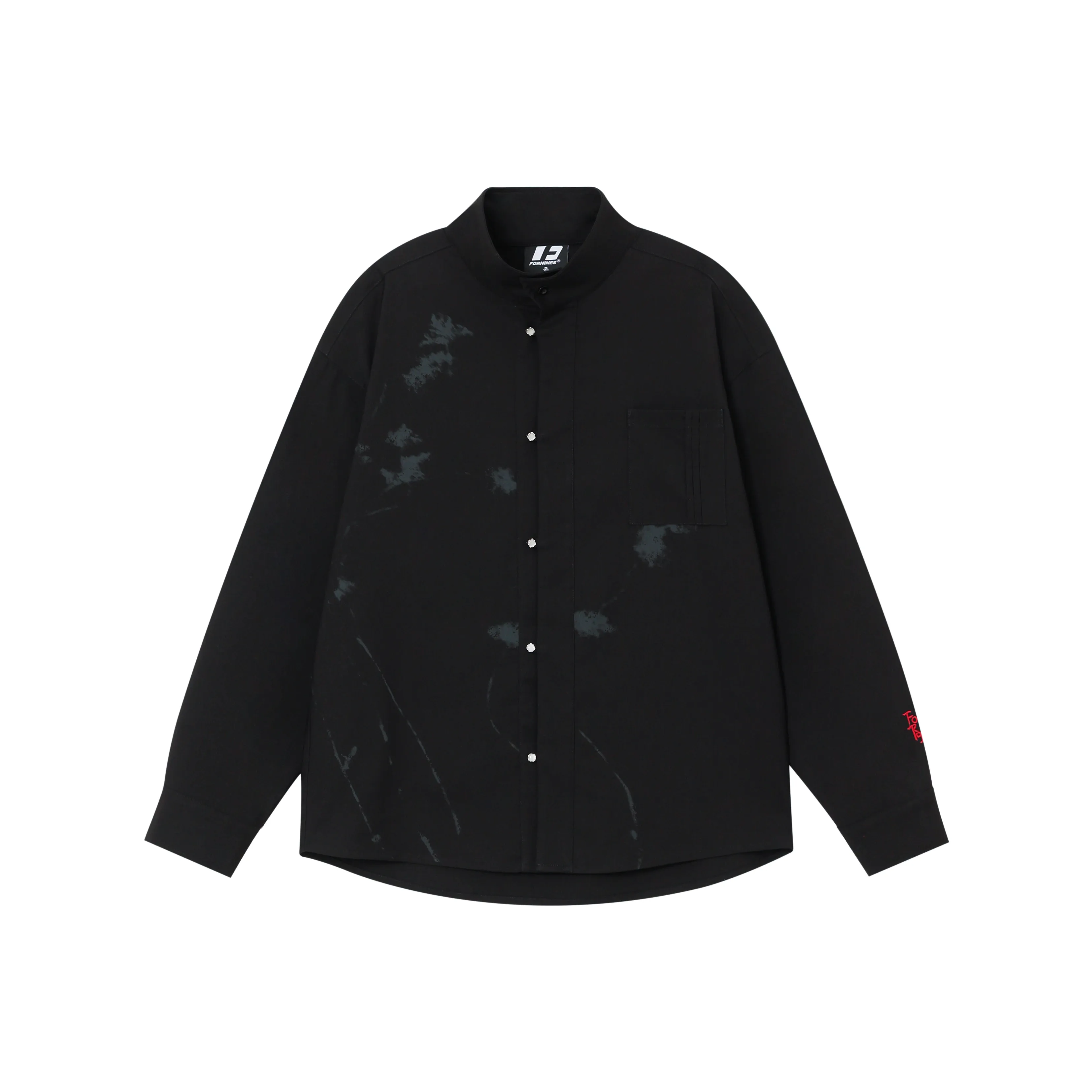 FORNINES Shirt Unisex Ink Black