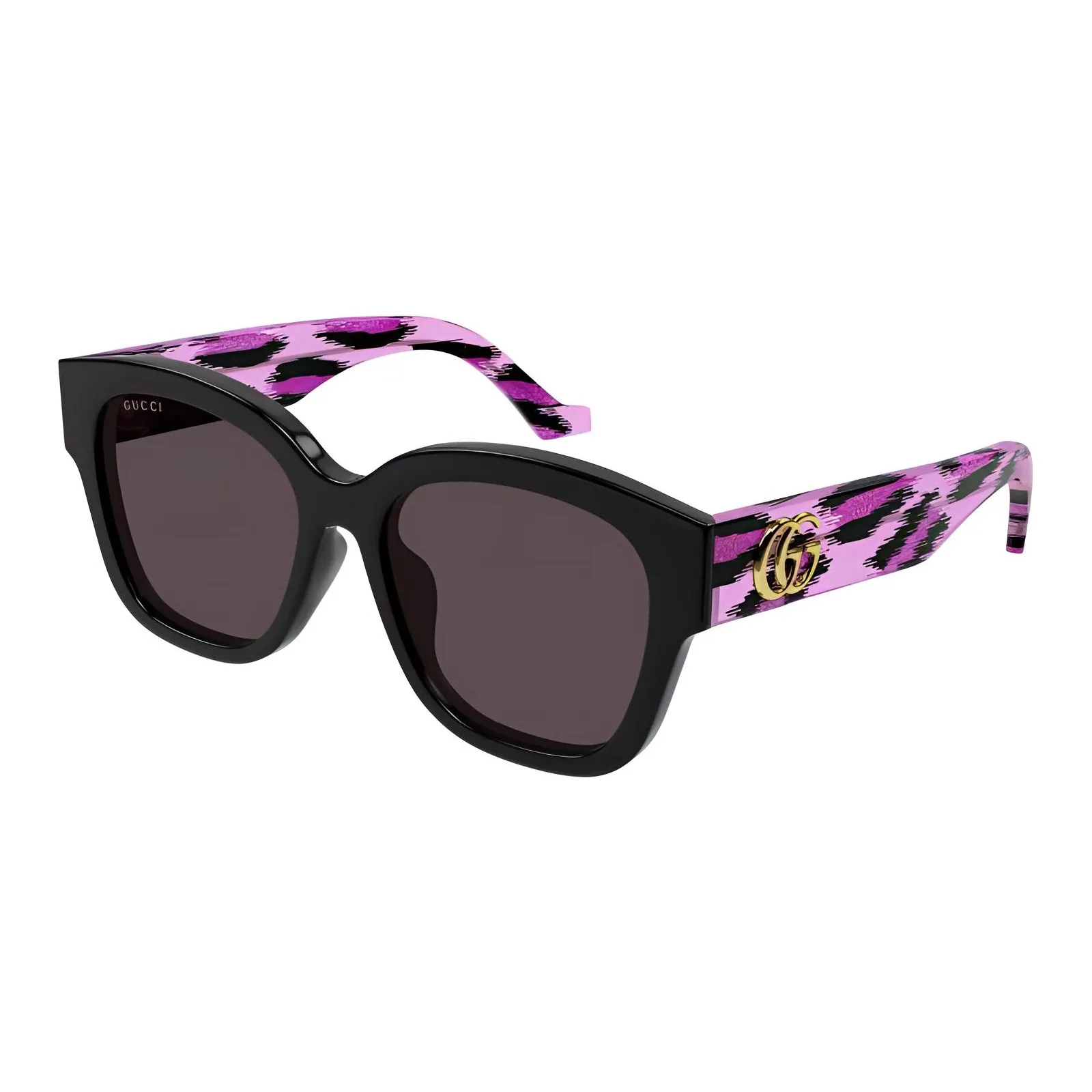 GUCCI Eyewear Low Nose Bridge Round Frame Sunglasses