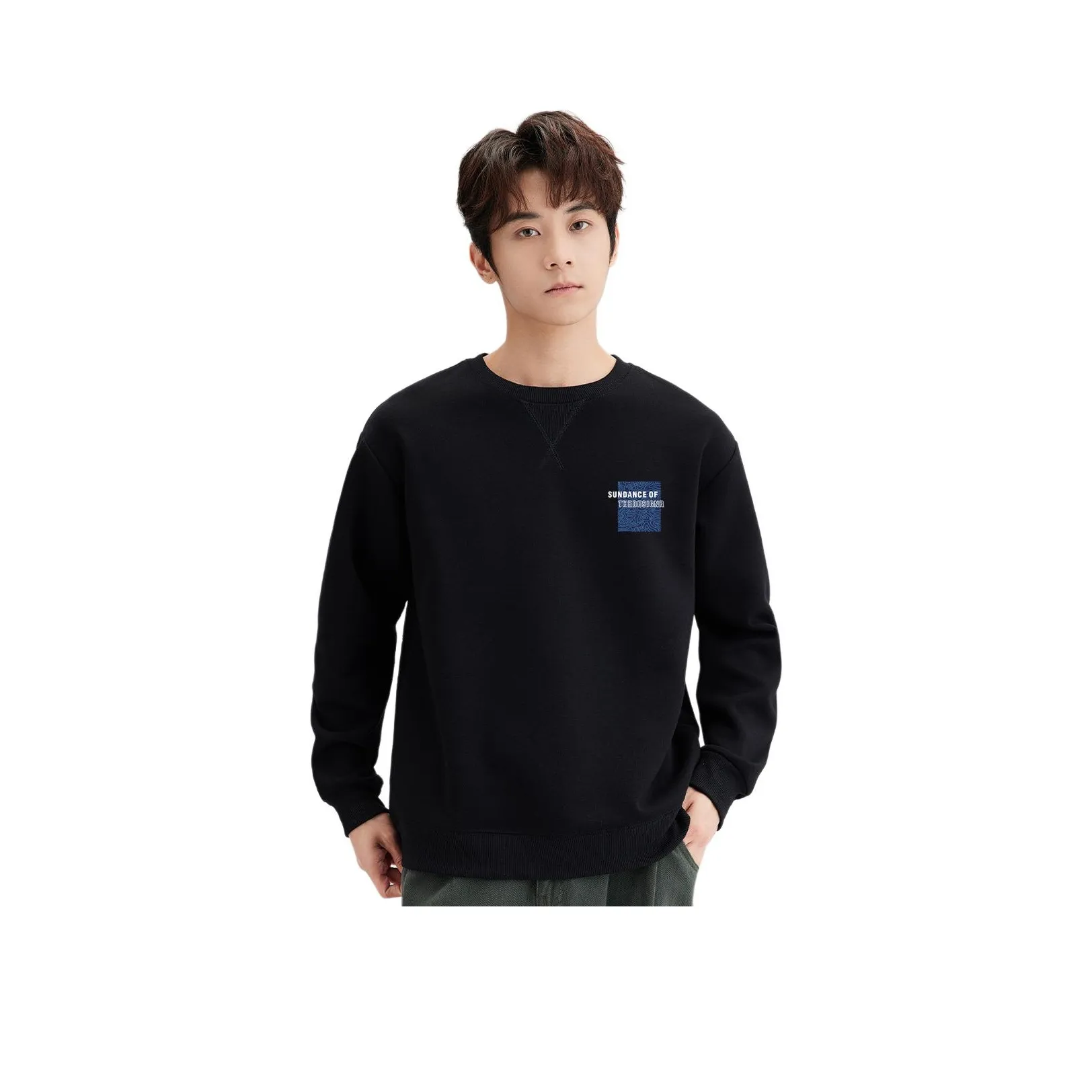 SUNDANCE Толстовка Мужская Pure Black