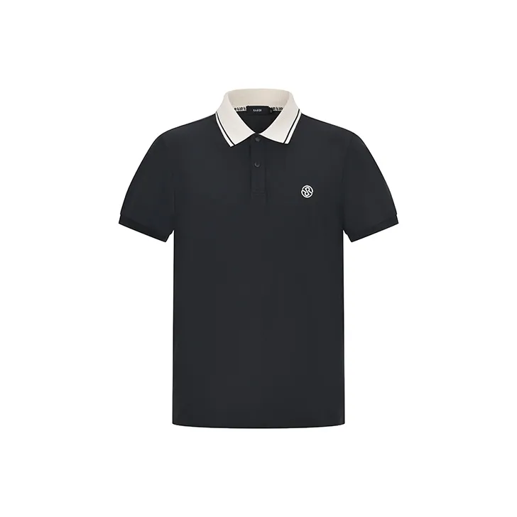 RARE Polo Shirt Short-Sleeved T-Shirts Men's Black
