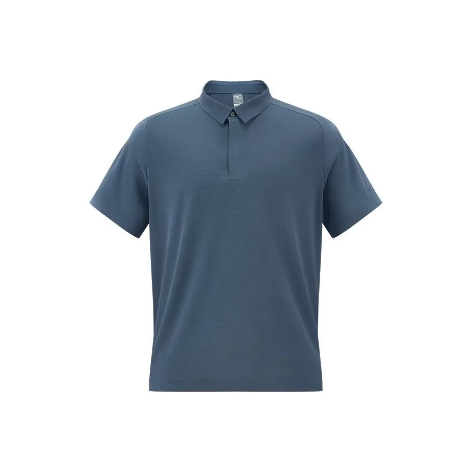 Mizuno Поло Мужское Звезды Синий