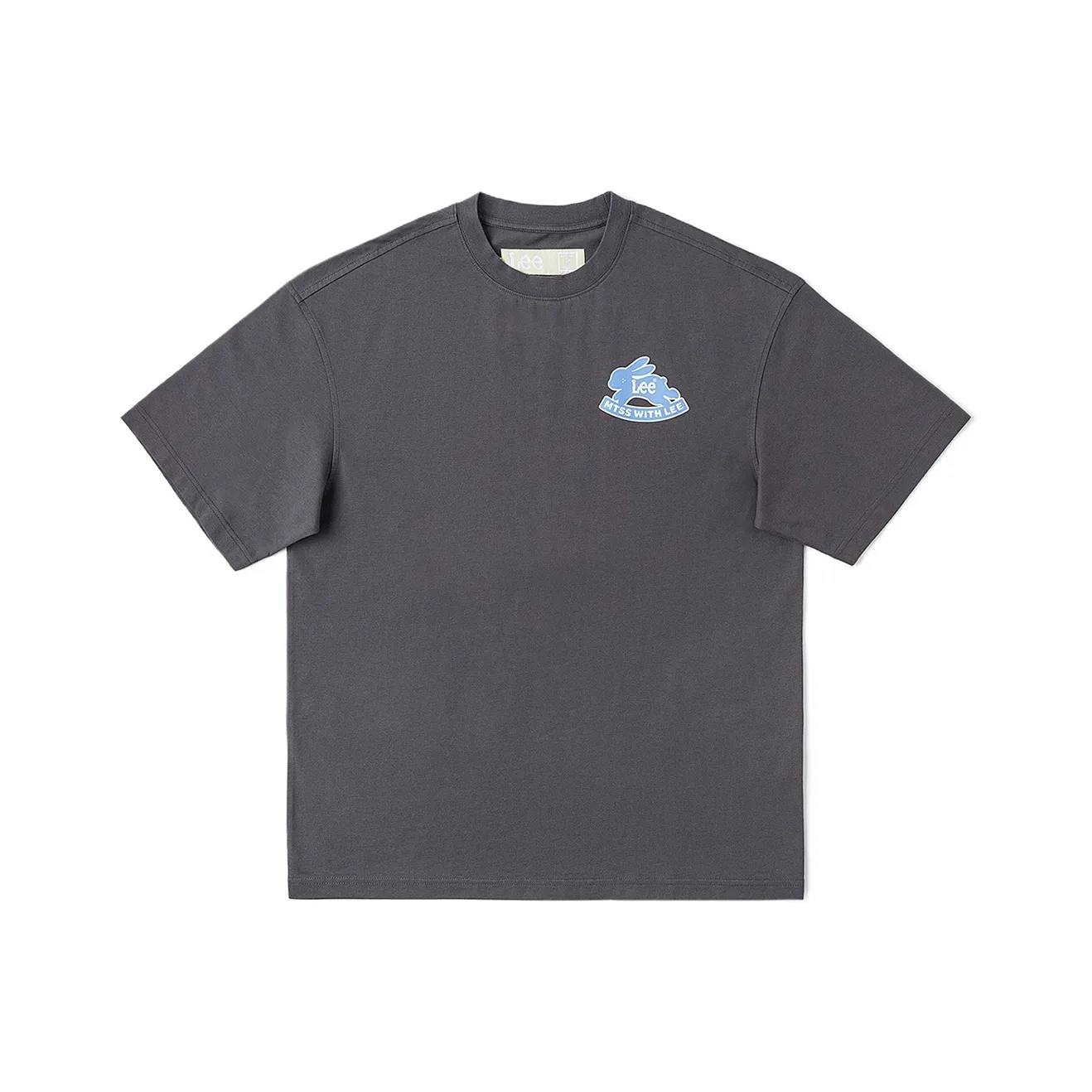 Melting Sadness X Lee T Shirts Unisex Iron Gray