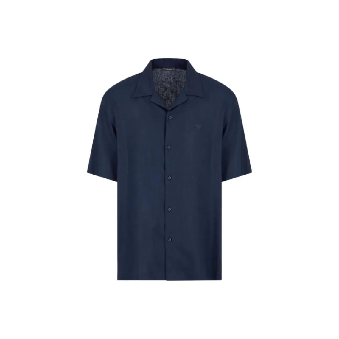 EMPORIO ARMANI SS25 Рубашка Мужская Синяя