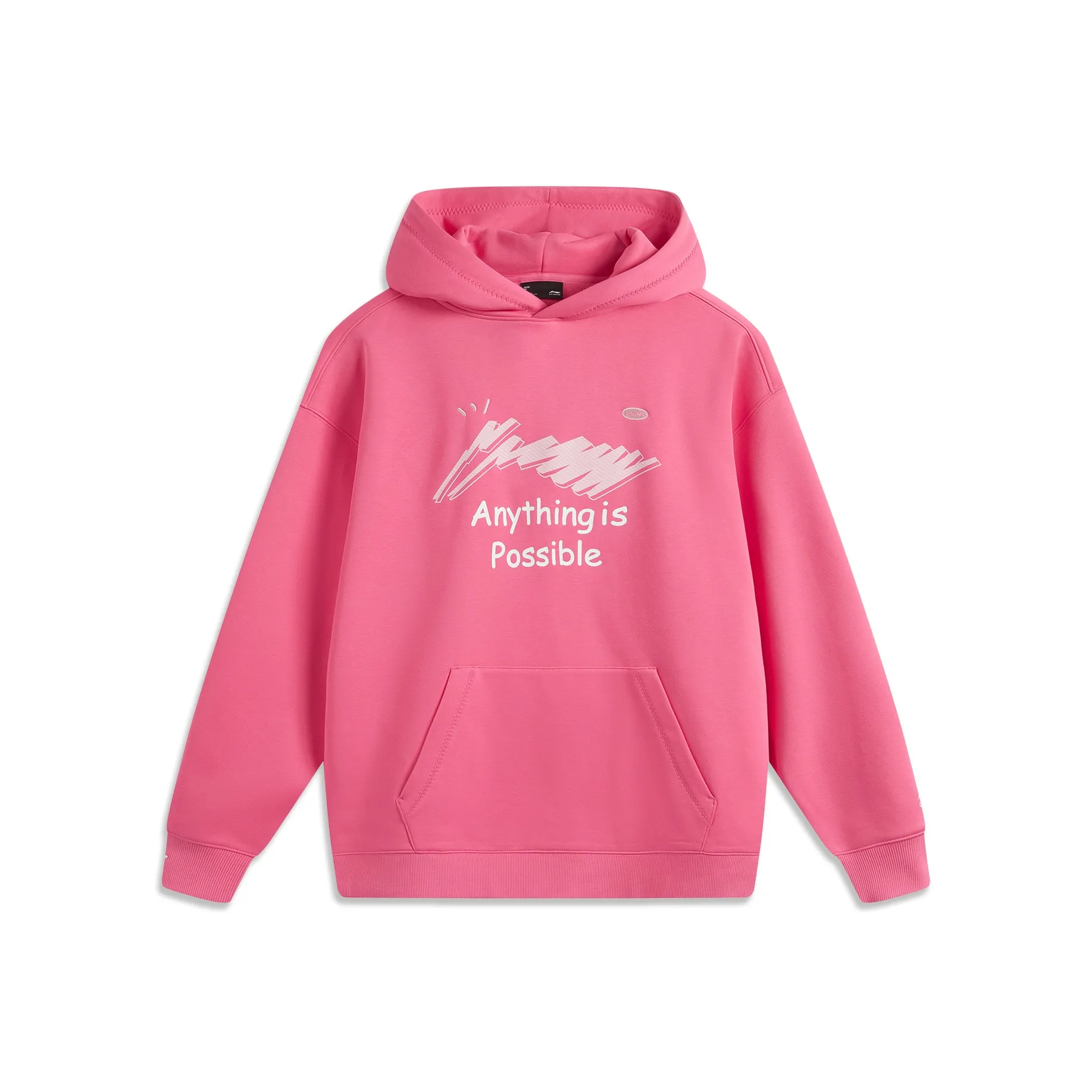 LINING Sports Life Collection Толстовка Унисекс Moon Pink