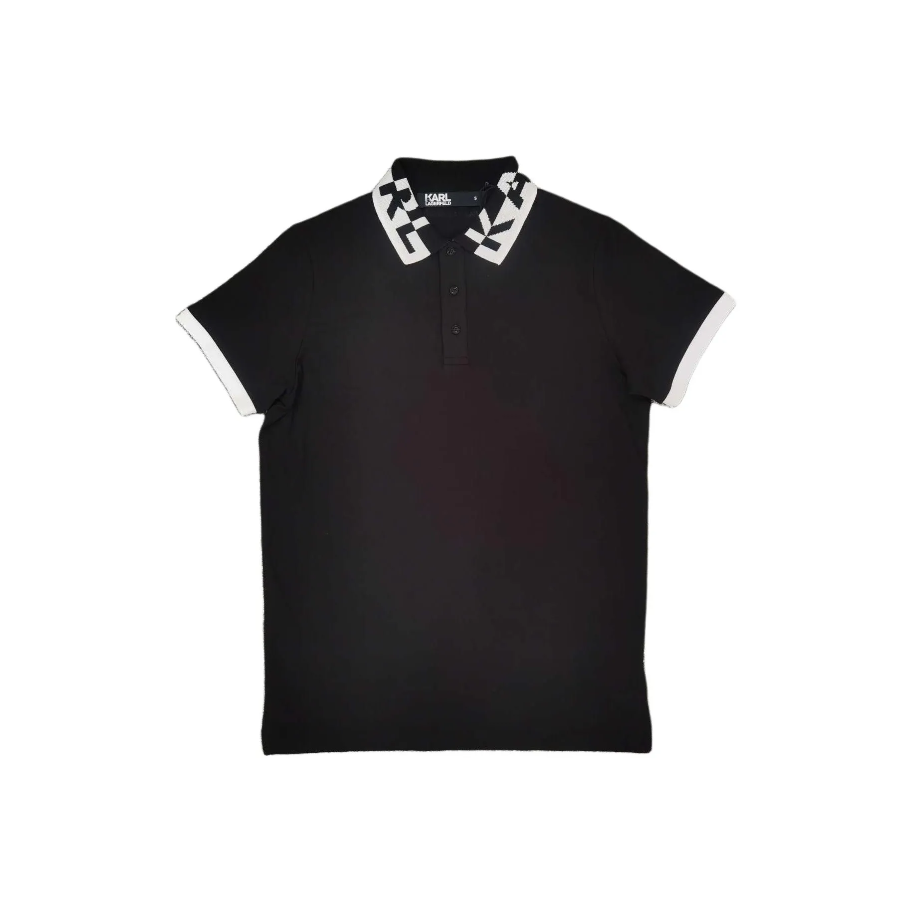 Поло Мужское KARL LAGERFELD Черное