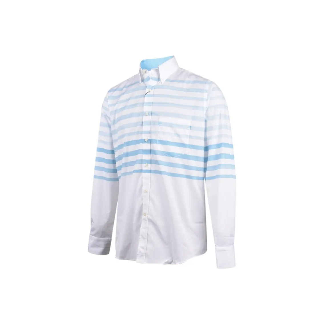 Paul Shark Yachting Рубашка Мужская Синяя Белая