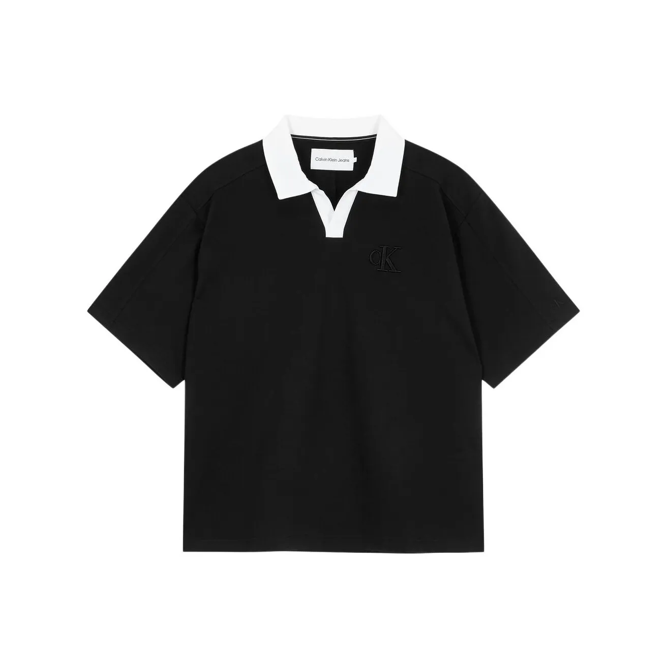 CALVIN KLEIN Поло Мужское Черное