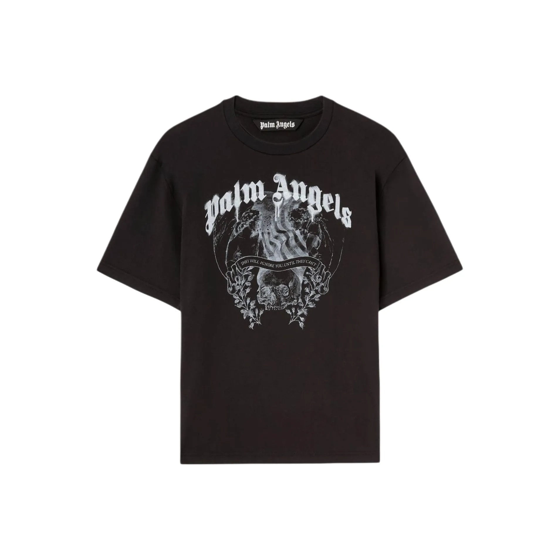 PALM ANGELS Statement Pencil Graphic Printed T Shirt