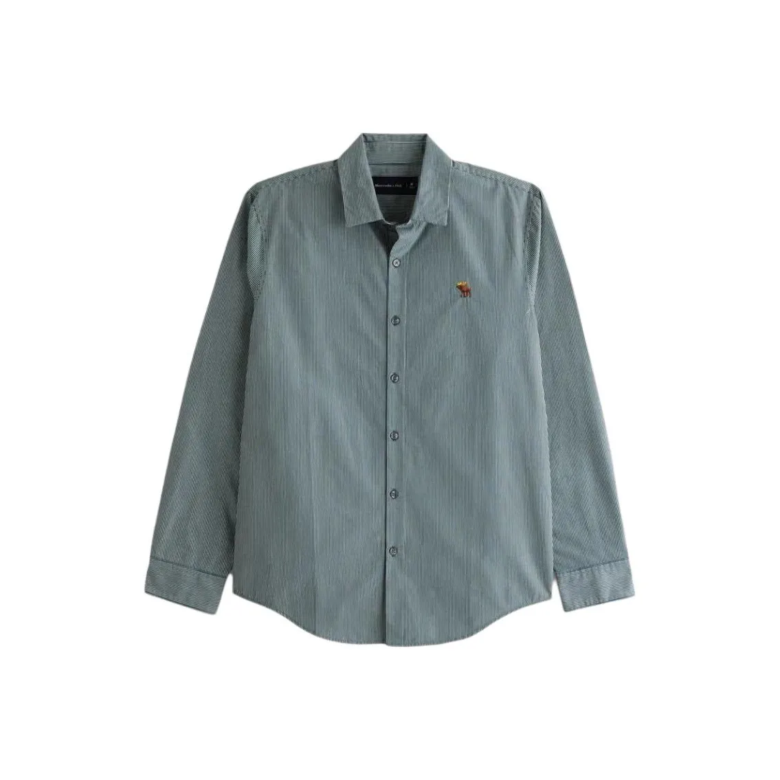 Abercrombie&Fitch Рубашка Мужская Зеленая