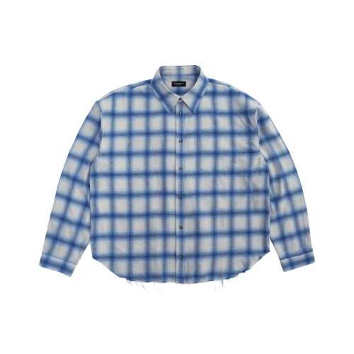 Far Archive SS25 Blue Мужские Рубашки