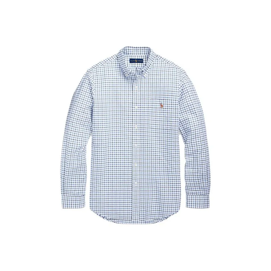 Polo Ralph Lauren Рубашка Мужская Синяя