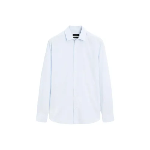 Massimo Dutti Синие Мужские Рубашки