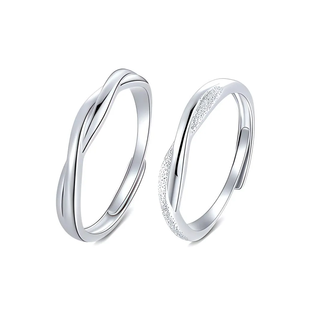 TRUE ME S925 Silver Rings Unisex