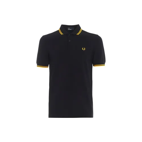 FRED PERRY Черный Мужское Поло