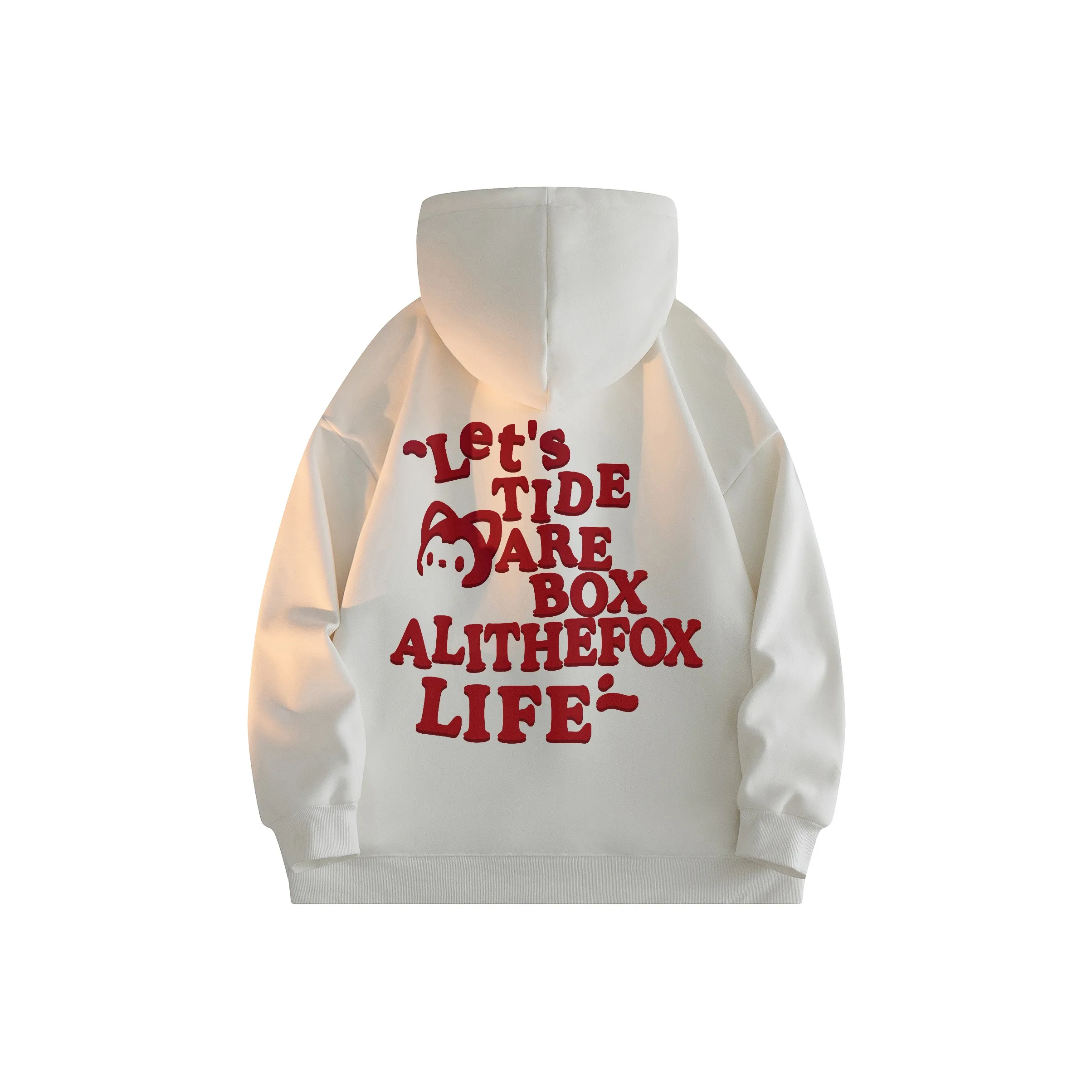 ALI THE FOX Sweatshirt Unisex White